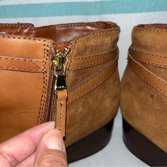 Lauren Ralph Lauren Damara Leather Ankle Boots - Picture 6 of 13